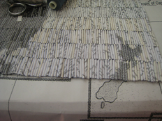 work in progress on 'letters from the bank'